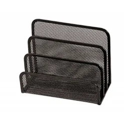 Soporte para cartas rejilla Q-connect color Negro
