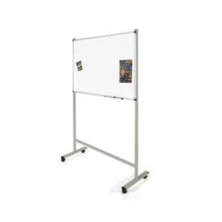 SOPORTE ROCADA MOVIL UNIVERSAL PARA PIZARRAS DE PARED DE 120 A 200 CM CON RUEDAS Y FRENO