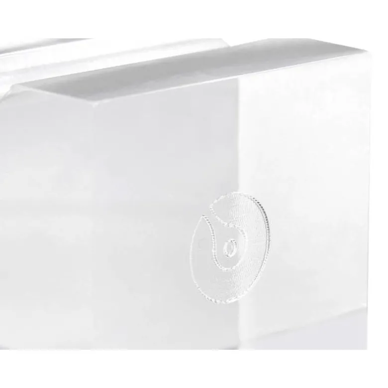 SOPORTE TRANSPARENTE METACRILATO BELIUS BLOQUE 30X30X30 MM