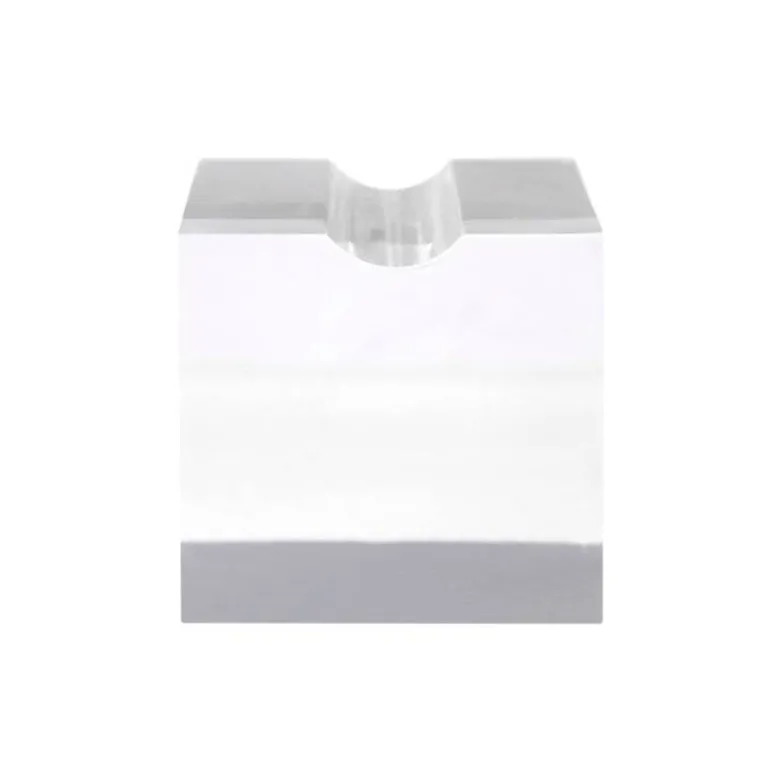 SOPORTE TRANSPARENTE METACRILATO BELIUS BLOQUE 30X30X30 MM
