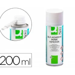 Spray limpiador pegamento marca Q-Connect 200 ml