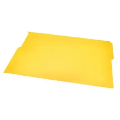 SUBCARPETA CARTULINA LIDERPAPEL FOLIO PESTAÑA SUPERIOR 240G/M2 COLOR AMARILLO
