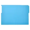 SUBCARPETA CARTULINA LIDERPAPEL FOLIO PESTAÑA SUPERIOR 240G/M2 AZUL