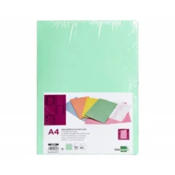 Subcarpeta de cartulina Liderpapel Din A4 Verde pastel 180g/m2