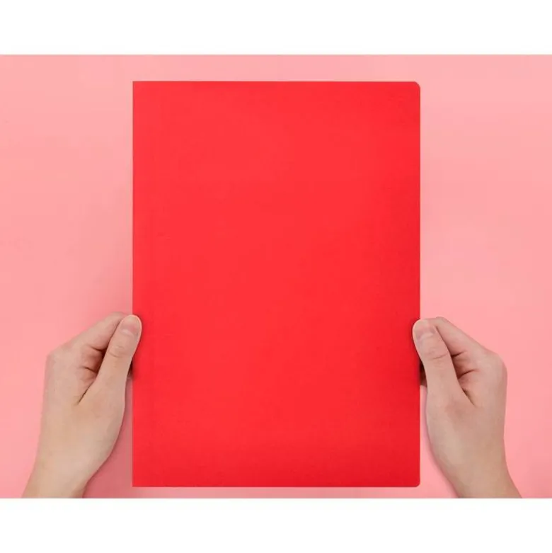 Subcarpeta cartulina Din A4 Liderpapel color rojo