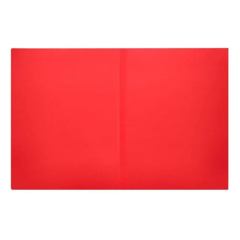 Subcarpeta cartulina Din A4 Liderpapel color rojo