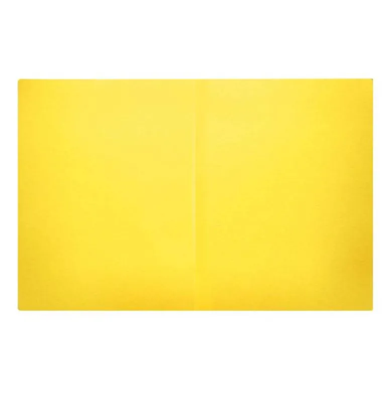Subcarpeta cartulina Din A4 Liderpapel color amarillo