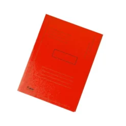Subcarpeta cartulina Exacompta A4 roja 280g/m2 reciclada 2 solapas interiores