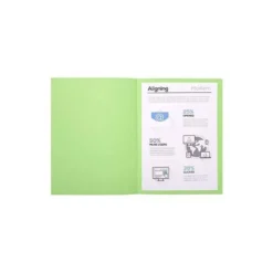 SUBCARPETA CARTULINA EXACOMPTA DIN A4 VERDE 220 GR