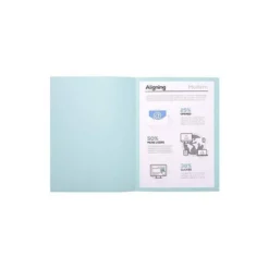 SUBCARPETA CARTULINA EXACOMPTA DIN A4 AZUL CLARO 220 GR