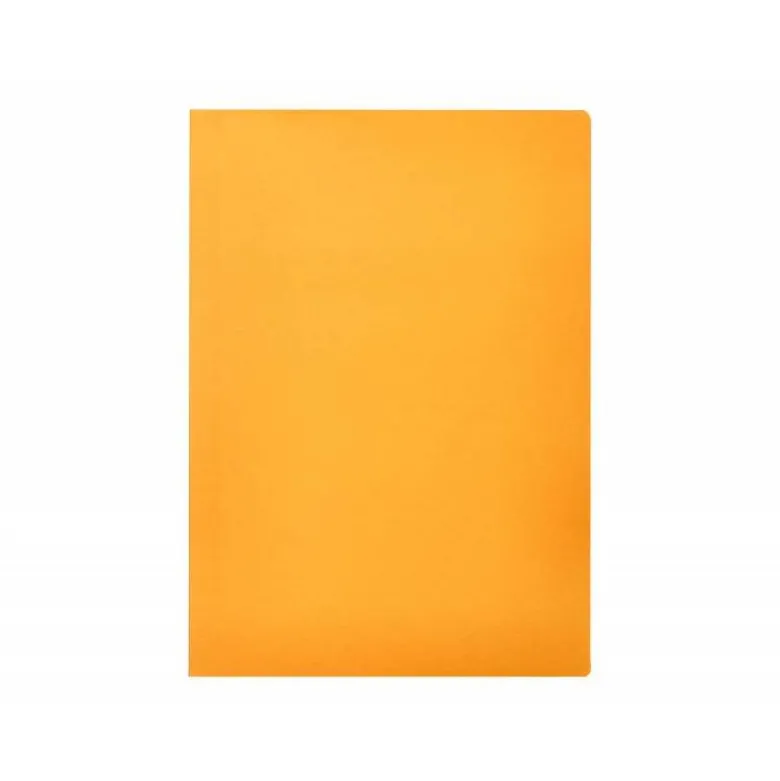 Subcarpeta cartulina folio Liderpapel color naranja