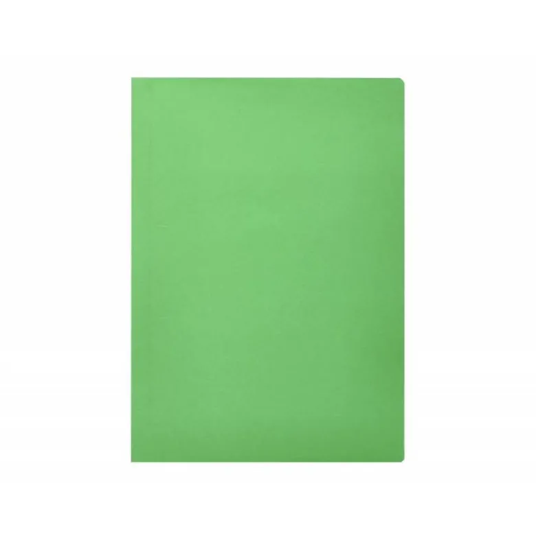 Subcarpeta cartulina folio Liderpapel color verde