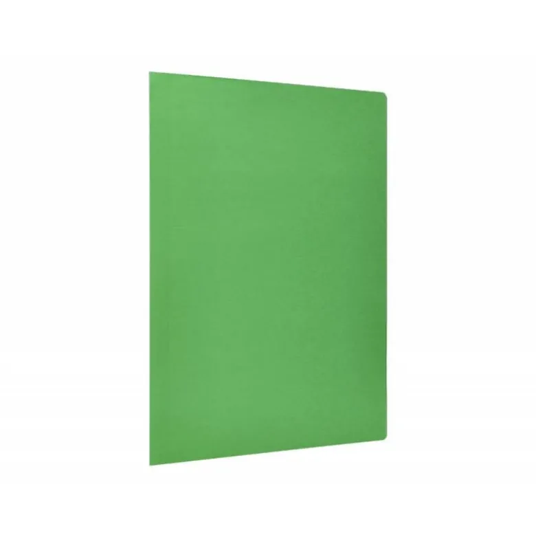 Subcarpeta cartulina folio Liderpapel color verde