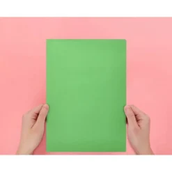 Subcarpeta cartulina folio Liderpapel color verde