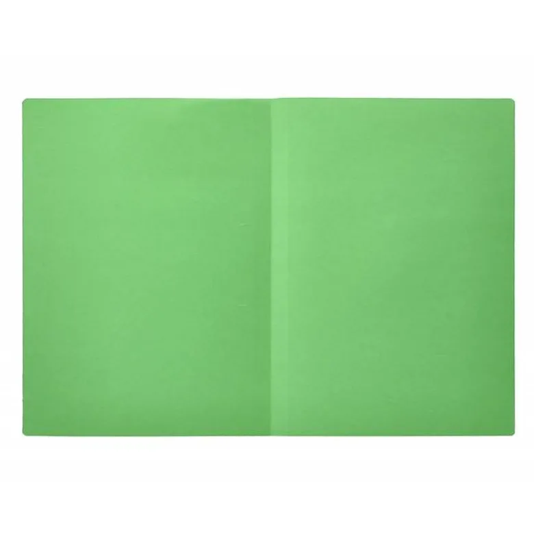 Subcarpeta cartulina folio Liderpapel color verde