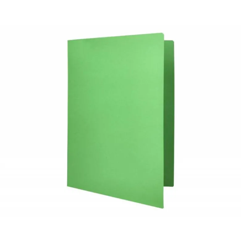 Subcarpeta cartulina folio Liderpapel color verde