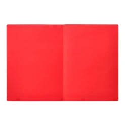Subcarpeta cartulina folio Liderpapel color rojo
