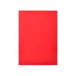 Subcarpeta cartulina folio Liderpapel color rojo