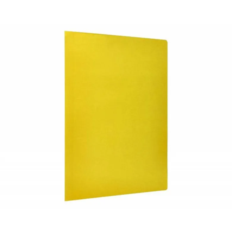 Subcarpeta cartulina folio Liderpapel color amarillo