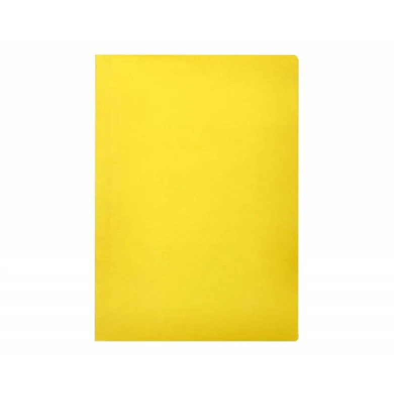 Subcarpeta cartulina folio Liderpapel color amarillo