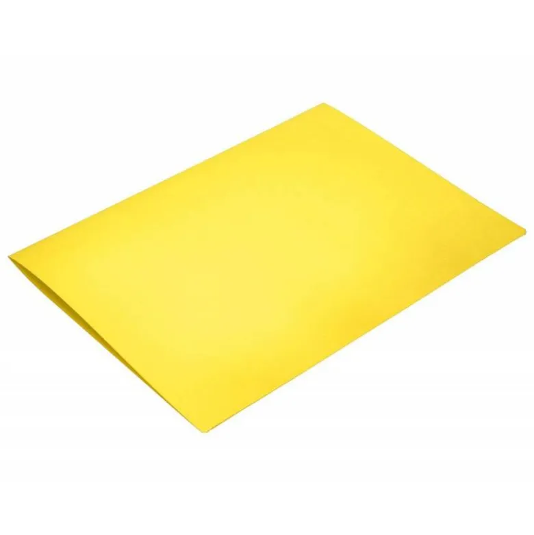 Subcarpeta cartulina folio Liderpapel color amarillo