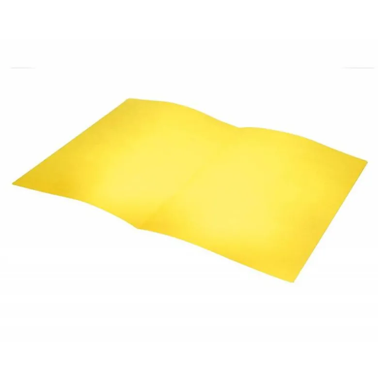 Subcarpeta cartulina folio Liderpapel color amarillo