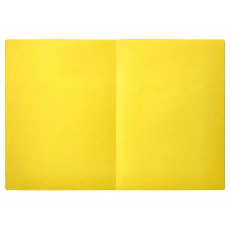 Subcarpeta cartulina folio Liderpapel color amarillo