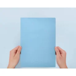 Subcarpeta cartulina folio Liderpapel color celeste