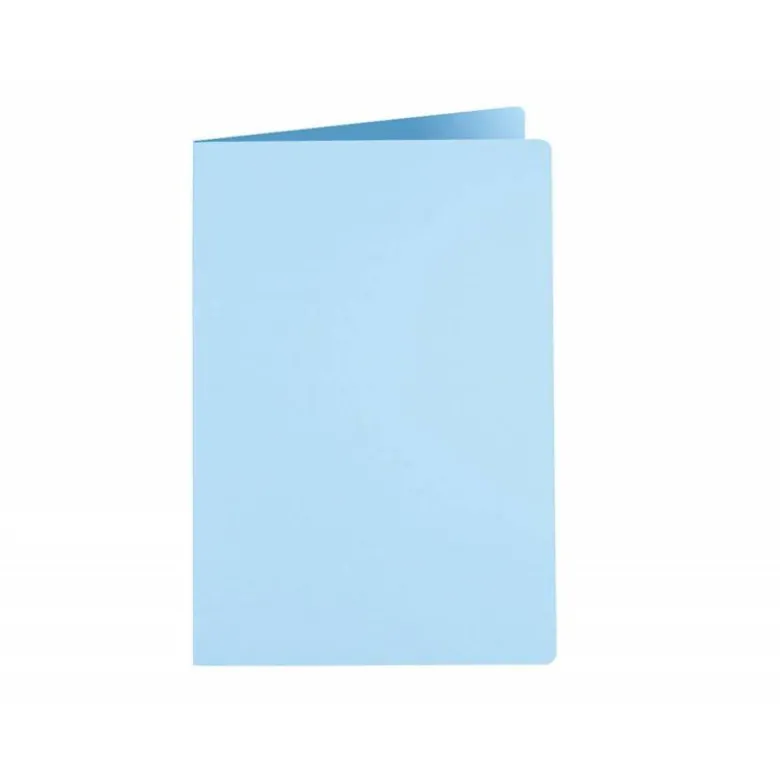 Subcarpeta cartulina folio Liderpapel color celeste