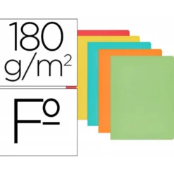 Subcarpeta cartulina Gio de colores pasteles surtidos