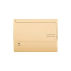 Subcarpeta Cartulina Lustrada DIN A4 Exacompta con bolsa Colores Surtidos 220 gr 50 unidades