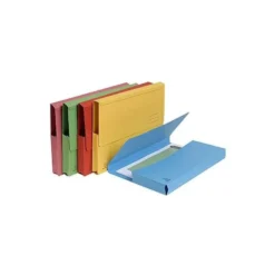 Subcarpeta Cartulina Reciclada DIN A4 Exacompta con bolsa Verde 290 gr