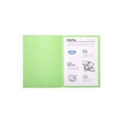 Subcarpeta Cartulina Reciclada DIN A4 Exacompta Verde 170 gr