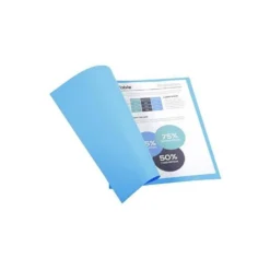 Subcarpeta Cartulina Reciclada DIN A4 Exacompta Azul 170 gr