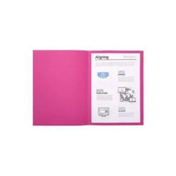 Subcarpeta Cartulina Reciclada DIN A4 Exacompta Fucsia 170 gr