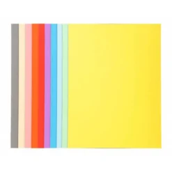 Subcarpeta Cartulina Reciclada DIN A4 Exacompta Colores Surtidos 170 gr
