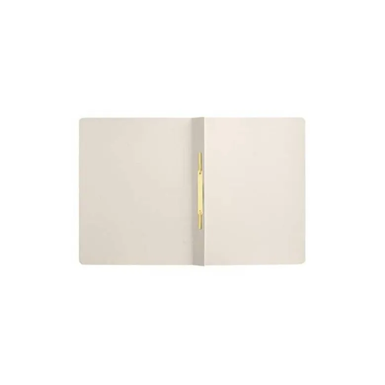 SUBCARPETA CARTULINA TARIFOLD 100% ECOLOGICA 226 G/M2 DIN A4 CON FASTENER COLOR CREMA PACK DE 10 UNIDADES
