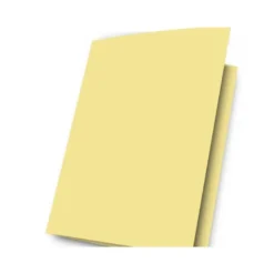 Subcarpeta de cartulina Gio Din A4 amarillo pastel 180 g/m2