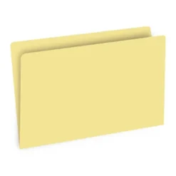 Subcarpeta de cartulina Gio Din A4 amarillo pastel 180 g/m2