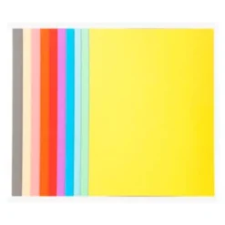 Subcarpeta de cartulina Gio Din A4 amarillo pastel 180 g/m2