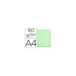 Subcarpeta de cartulina Gio Din A4 verde pastel 180 g/m2