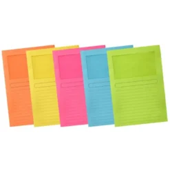 Subcarpeta de cartulina Q-connect Din A4 colores surtidos paquete 25