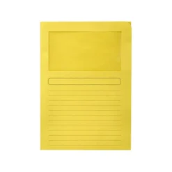 Subcarpeta de cartulina Q-Connect Din A4 color amarillo