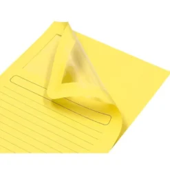 Subcarpeta de cartulina Q-Connect Din A4 color amarillo
