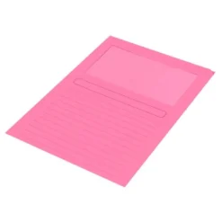 Subcarpeta de cartulina Q-Connect Din A4 color rosa