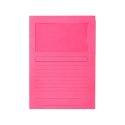 Subcarpeta de cartulina Q-Connect Din A4 color rosa