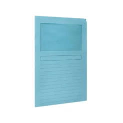 Subcarpeta de cartulina Q-Connect Din A4 color azul