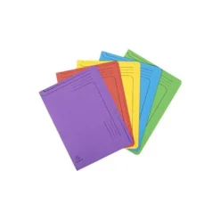 Subcarpeta dossier uñero Exacompta Din A4 colores surtidos Pack de 5