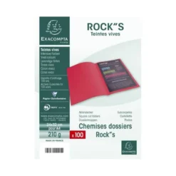 Subcarpeta Exacompta de cartulina Din A4 color blanco 220 gr