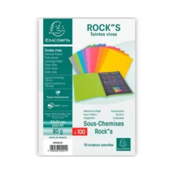Subcarpeta Exacompta din A4 80 g/m2 de colores surtidos